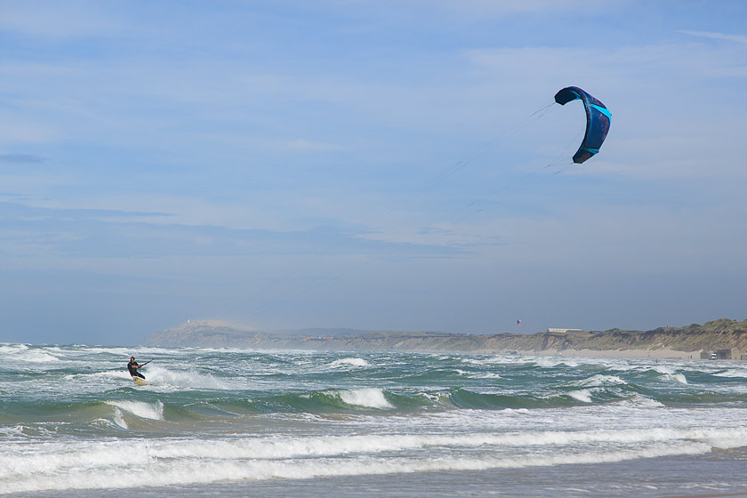 Kitesurfing Lökken