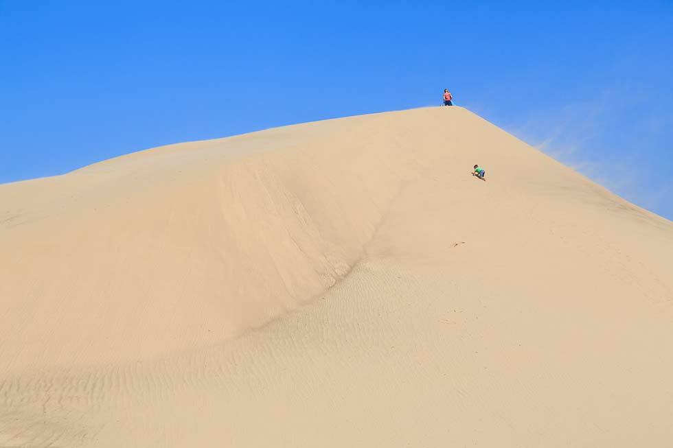 Hög sanddyn